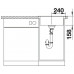 BLANCO DANA 45 Évier, inox 525322