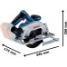 BOSCH GKS 185-Li Scie circulaire sans fil 18V Brushless 06016C1221