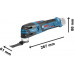 BOSCH GOP 12V-28 PROFESSIONAL Découpeur-ponceur sans fil, L-BOXX 06018B5002