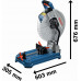 BOSCH GCD 18V-355 PROFESSIONAL Scie tronçonneuse a métaux 0601B59000