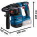 BOSCH GBH 18V-22 PROFESSIONAL Perforateur sans-fil SDS plus 0611924004