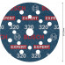 BOSCH Disque abrasif sur film EXPERT O780, 125 mm, G320 2608902414