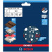 BOSCH Disque abrasif sur film EXPERT O780, 150 mm, G120 2608902442