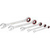 BOSCH Set de 5 clés mixtes a cliquet PROFESSIONAL Set combiné 1600A02Z3D