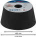 BOSCH Meule boisseau conique PRO Metal, 90 x 110 x 55 mm, G54 1608600241