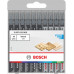 BOSCH Coffret de lames de scie sauteuse Wood, 10 pcs 2607012069