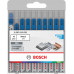 BOSCH Coffret de lames de scie sauteuse Metal 10 pieces 2607012070