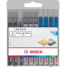 BOSCH Kit de lames de scie sauteuse Wood and Metal, 10 pieces 2607012071