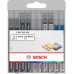 BOSCH Kit de lames de scie sauteuse Wood and Metal, 10 pieces 2607012074