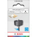 BOSCH Scie trépan avec adaptateur Wood and Drywall, 60 x 27 mm 2608594495