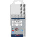 BOSCH Coffret de forets PRO HEX-5 2608707004