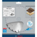 BOSCH Lame de scie circulaire Standard for Wood 165 x 1,5/1 x 10 T24 2608837679