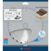 BOSCH Lame de scie circulaire Standard for Wood 190 x 1,6/1,1 x 30 T24 2608837708