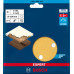 BOSCH Boîte de feuilles abrasives EXPERT C470 pour 150 mm, G60/120/240 6pcs 2608900822