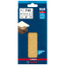 BOSCH Feuille abrasive EXPERT C470 a 8 trous pour, 80 x 133 mm, G 40, 10 pieces 2608900877