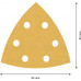BOSCH Feuille abrasive EXPERT C470 pour ponceuses Delta 93 mm, G 180 50 pces 2608900931