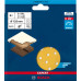 BOSCH Boîte de feuilles abrasives EXPERT C470, 125 mm, G60/120/240, 6pcs 2608901101