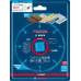 BOSCH Disque a tronçonner EXPERT Carbide Multi Wheel X-LOCK 115 mm, 22,23 mm 2608901192