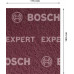 BOSCH Rectangle en non-tissé EXPERT N880, 115 x 140 mm, tres fin A, 2 pieces 2608901220