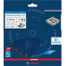 BOSCH Lame de scie circulaire Construct Wood cordless, 160x1,6/1x20 mm, T24 2608902209