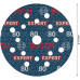 BOSCH Disque abrasif sur film EXPERT O780, 125 mm, G80 2608902400