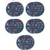 BOSCH Coffret de disques abrasifs EXPERT O780, 125 mm,G60/G80/G120/G180/G240 260890242