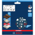 BOSCH Disque abrasif sur film EXPERT O780, 150 mm, G60 2608902430