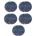 BOSCH Coffret de disques abrasifs EXPERT O780, 150 mm,G60/G80/G120/G180/G240 2608902470