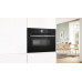 Bosch Série 8 Four encastrable compact avec fonction micro-ondes 60 x 45 cm Noir CMG7761B1
