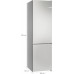 Bosch Série 4 Réfrigérateur combiné pose-libre 203 x 60 cm KGN392LAG