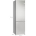 Bosch Serie 4 Réfrigérateur-congélateur pose libre bas 203 × 60cm KGN392LCF