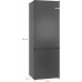 Bosch Serie 4 Réfrigérateur-congélateur pose libre bas 203 × 70cm KGN49OCAF
