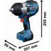 BOSCH GDS18V-1400 PROFESSIONAL Boulonneuse, 2x8,0Ah, L-BOXX 06019R5003