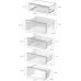 Bosch Serie 4, Réfrigérateur-congélateur encastrable avec congélateur en bas KIN96VFD0