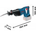 BOSCH GSA 18V-LI Scie sabre sans-fil, L-Boxx 238 060164J007