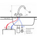 CLAGE SNT Mitigeur thermostatique a deux poignées 1100-02100