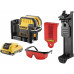 DeWALT DCE0822D1R Laser en croix a 2 points, rouge, XR (10,8V/1x2,0Ah) Coffret Tstak