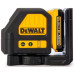 DeWALT DCE088D1R Niveau a bulle laser auto-nivelant rouge XR (10,8V/2,0Ah) Tstak