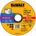 DeWALT DT20540-QZ Disque a tronçonner métal 125 mm (lot de 100) DeWALT DT20540-QZ Disque a tronçonner métal 125 mm (lot de 100)