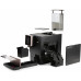DOMO Machine a espresso automatique 1350 W, noir et bronze DO743K