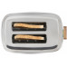 DOMO WOOD YOU Grille-pain pour 2 tranches, 1000 W, vert DO973T