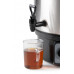 DOMO Stérilisateur inox LCD - 2 ouvertures - robinet plast. DO42328PC