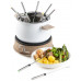 DOMO Appareil a fondue - blanc/bois DO736F