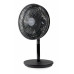 DOMO MULTIBLADE Ventilateur sur pied/de table 2-en-1 - noir DO8159