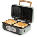 DOMO Appareil croque / gril / gaufrier 3-en-1 - vert DO9276C