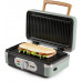DOMO Appareil croque / gril / gaufrier 3-en-1 - vert DO9276C