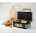 DOMO Appareil croque / gril / gaufrier 3-en-1 - vert DO9276C