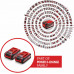 Einhell PXC Batterie 2x (18V/4,0Ah) Twinpack 4511629