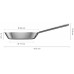 Fiskars Norden steel frying pan 24cm 1067628