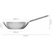 Fiskars Norden steel wok 28cm 1067630